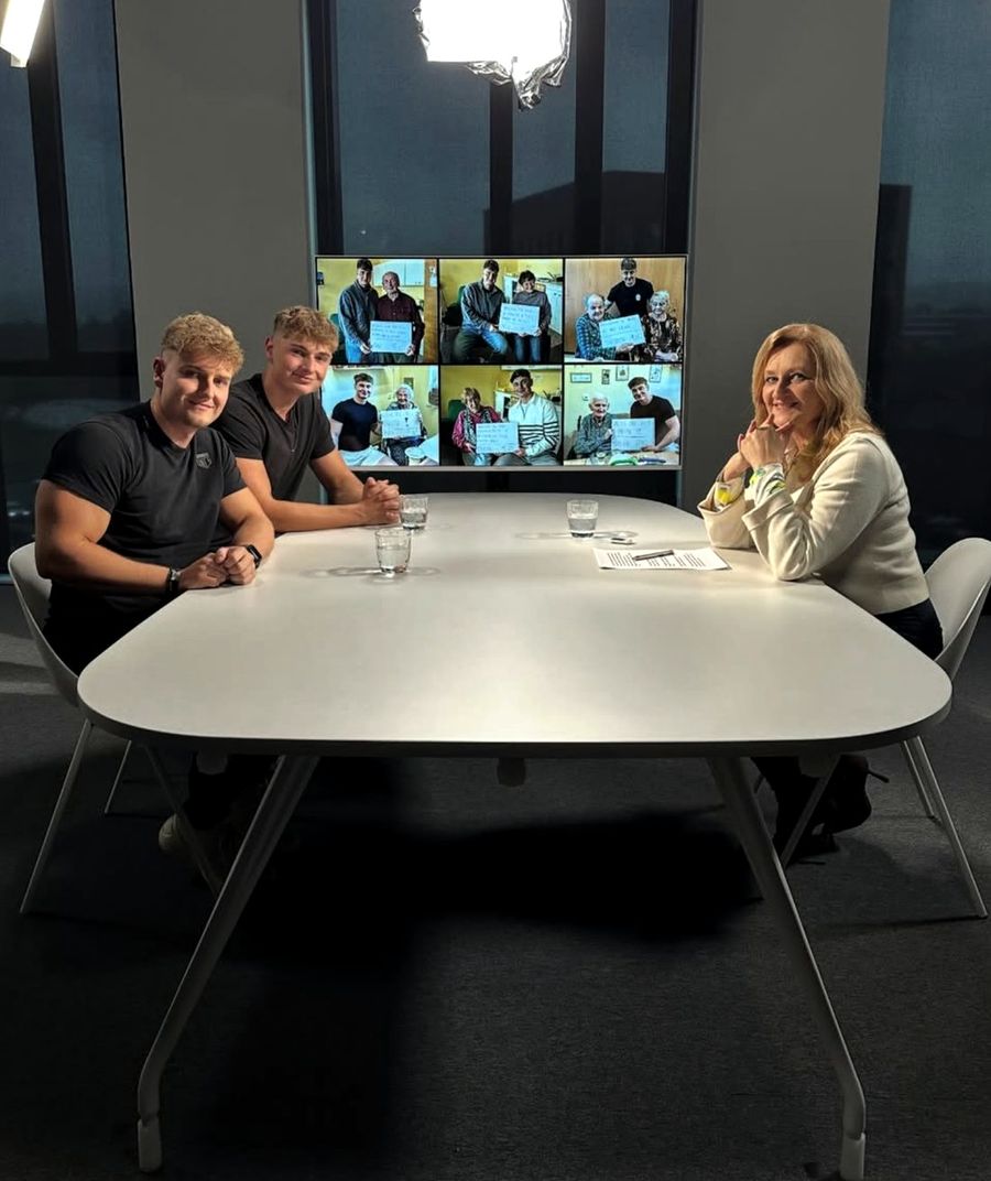 Natáčení v televizním studiu