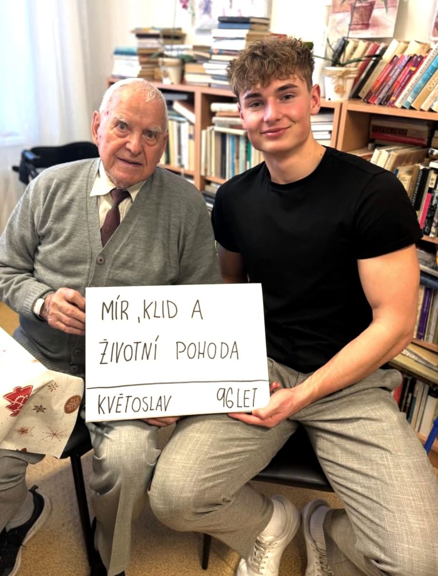 Květoslav, 96 let – Mír, klid a životní pohoda